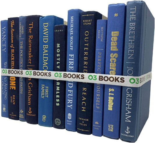 Curated Decorative Books Hardcover Décor Books for Home Décor, Choose Color, Interior Design