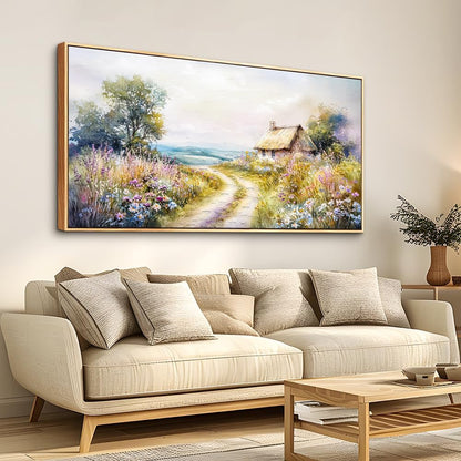 ZUITINGHUA Wood Framed Canvas Wall Art For Living Room Large Wall Decor For Office Bedroom