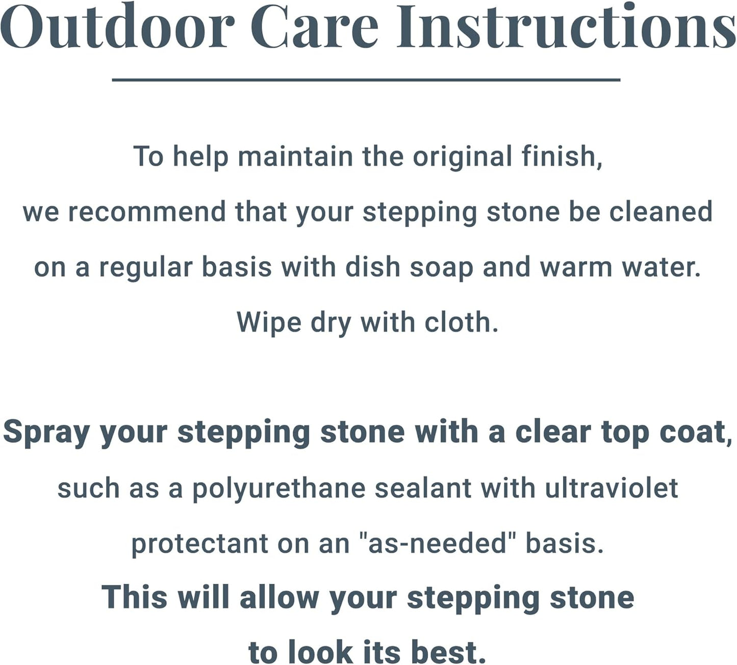 Let's Make Memories Personalized Garden Stone - Resin - Custom Garden Décor - Heart Stepping Stone