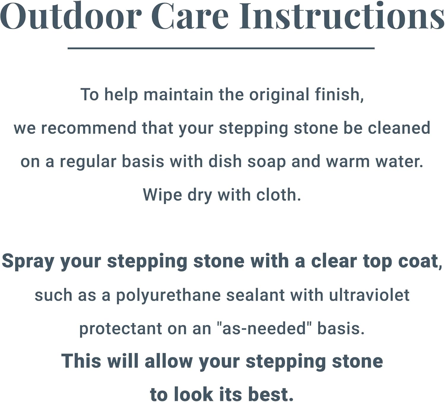 Let's Make Memories Personalized Garden Stone - Resin - Custom Garden Décor - Heart Stepping Stone