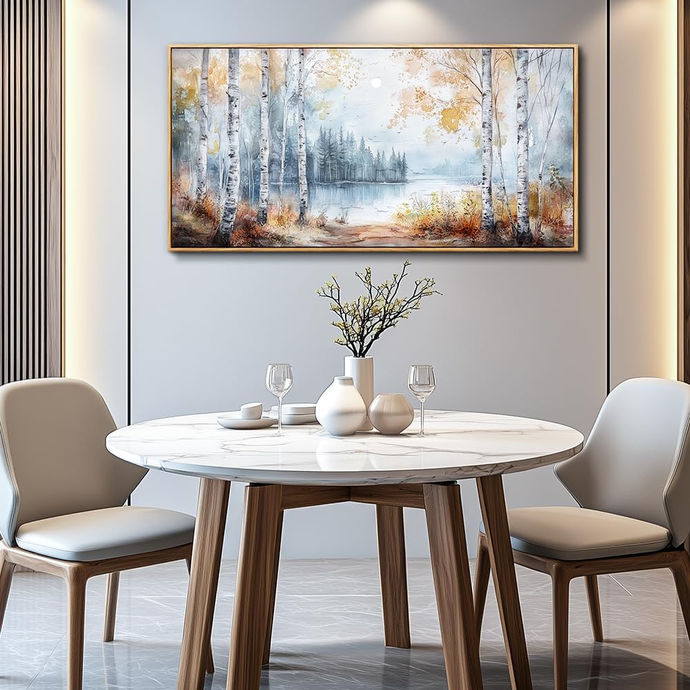 PHAOHUAXM Canvas Wall Art For Living Room Wall Decoration For Bedroom Office Decoration Trees