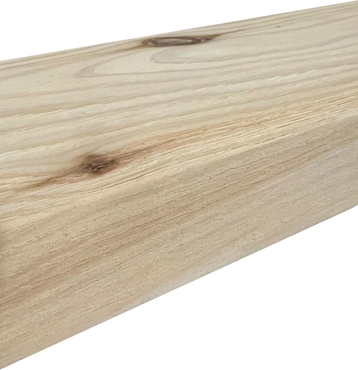 joelsantiques 18 Inch Floating Shelves for Wall - 18x6x2 in - Unfinished Wood Shelf Design, Wooden