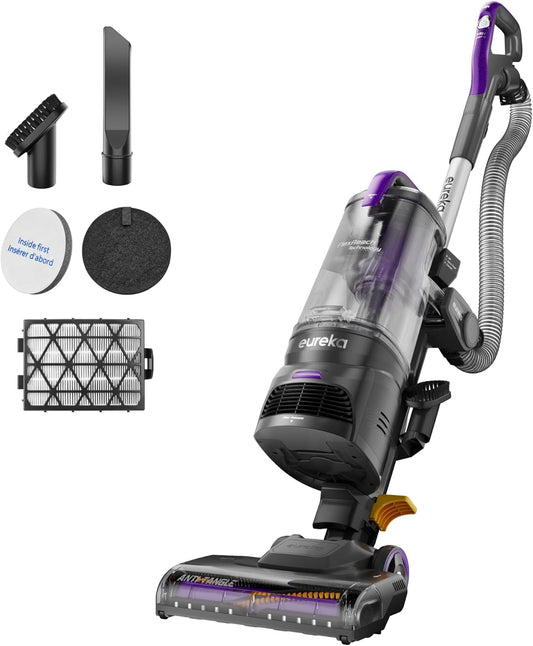 Eureka FlexReach Powerful Upright Vacuum Cleaner for Carpet and Hard Floor, Lift-Away Vacuum with