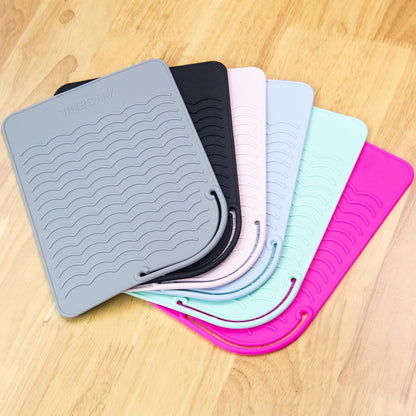ANGENIL Heat Resistant Mat for Curling Irons, Hair Straighteners, and Flat Irons - Silicone Counter