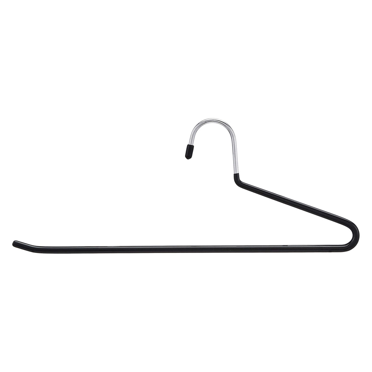 Amazon Basics Non-Slip Trouser/Slack Hangers, Pants Closet Organizer with Easy Slide Design, Metal