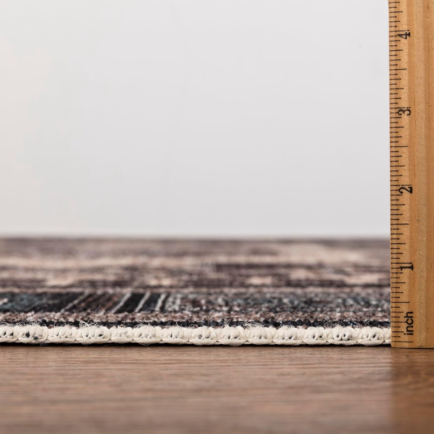 Keen Home Design 9x12 Rug - Machine Washable Area Rug with Non-Slip Backing, Ideal for Living Room