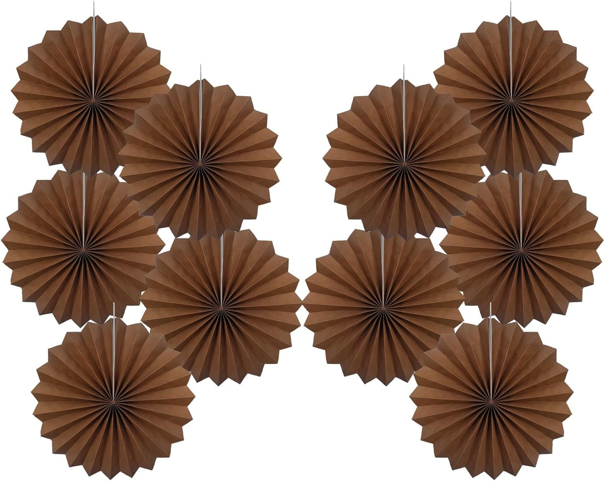 Brown Party Decorations,Brown Wedding Decorations for Party Events Accessories,Brown Birthday