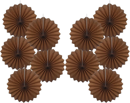 Brown Party Decorations,Brown Wedding Decorations for Party Events Accessories,Brown Birthday