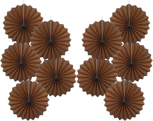 Brown Party Decorations,Brown Wedding Decorations for Party Events Accessories,Brown Birthday