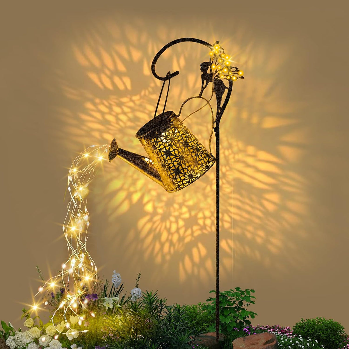 Solar Watering Can Light, Solar Outdoor Decorative,Garden Decor Lights for Yard, IP65 Waterproof