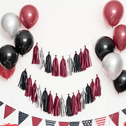 Tassel Garland Tissue Paper Tassel Banner,Tassels Party Decorations for