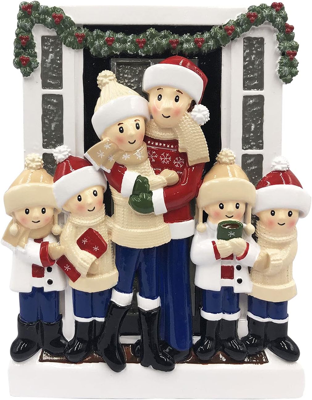 3D Welcoming Family of 6 Christmas Ornament 2025 Personalized Family Christmas Ornaments 2025 |