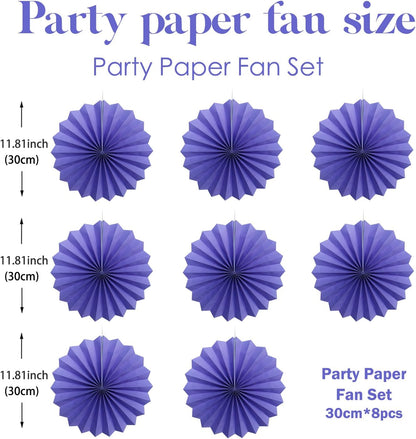 Purple Party Decorations,Purple Bridal Shower Decorations,Halloween Decor Events