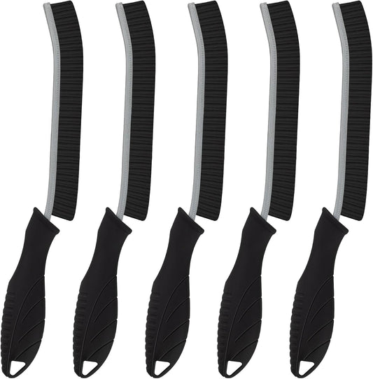 Cleaning Brush, 5 Pcs Hard Bristle Crevice Cleaning Brush, Grout Brush, Scrub Brush for Tile Grout