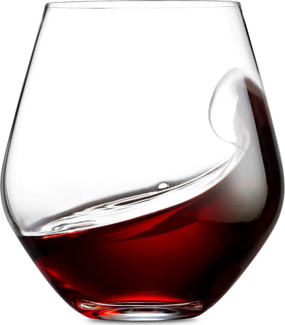 Godinger Wine Glasses, Stemless Wine Glasses, Red Wine Glasses, Wine Drinking Glasses, Stemless