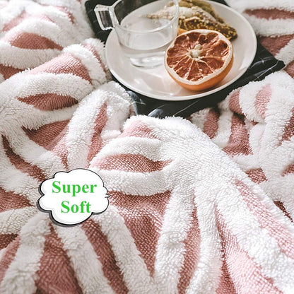 UKELER Luxury Soft Sherpa Throw Blanket Comfort Fuzzy Soft Sherpa Fleece Blanket for