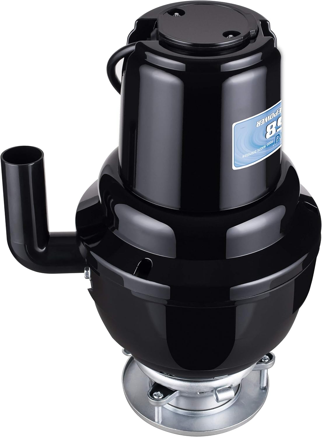 Waste Maid 10-US-WM-658-3B Garbage Disposal Anti-Jam Stainless Steel Food Waste Grinding System