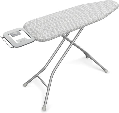 Yaheetech Foldable Ironing Board, Heavy Duty Iron Board with 9 Adjustable Heights, 4 Layer Cover
