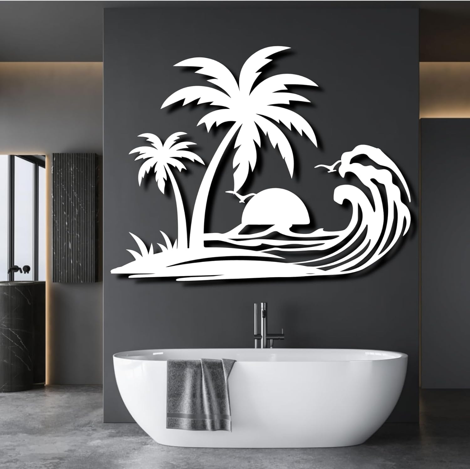 Palm Tree Metal Wall Decor,Palm Tree Metal Wall Art,Metal Palm Tree,Metal Palm Tree Wall