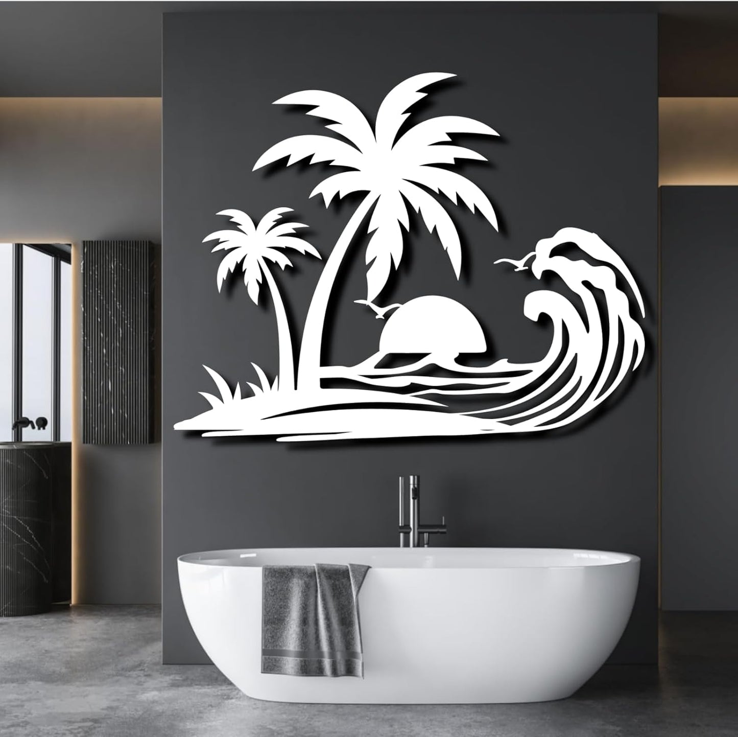 Palm Tree Metal Wall Decor,Palm Tree Metal Wall Art,Metal Palm Tree,Metal Palm Tree Wall