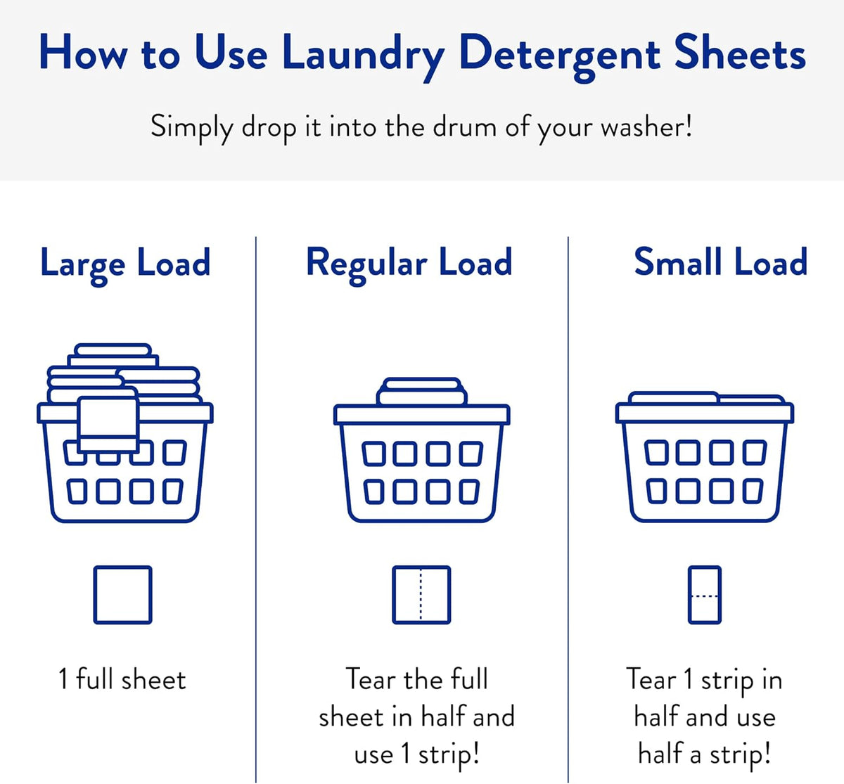 Clean People Laundry Detergent Sheets- Recyclable Packaging, Hypoallergenic, Stain Fighting, Works