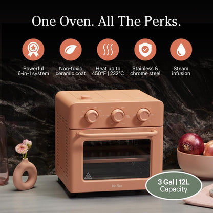 Our Place Wonder Oven | 6-in-1 Air Fryer & Toaster Oven with Steam Infusion | Compact, Countertop