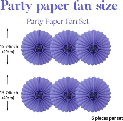 BARTHEW Purple Party Decorations,Purple Bridal Shower Decorations,Halloween Decor Events