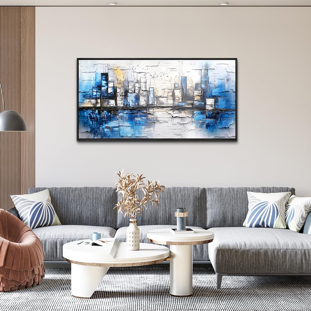 ZUITINGHUA Black Framed Canvas Wall Art For Living Room Wall Decor For Bedroom Office Wall
