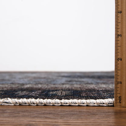 Keen Home Design 4x6 Rug - Machine Washable Area Rug with Non-Slip Backing, Ideal for Living Room