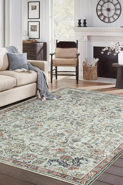 Keen Home Design 3x5 Rug - Machine Washable Entry Rug with Non-Slip Backing, Ideal for Enteryway