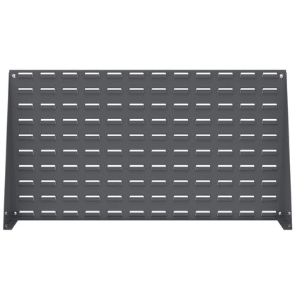 Akro-Mils 98636 Heavy Duty Steel Louvered Panel Standing Work Bench Storage Rack Garage Organizer