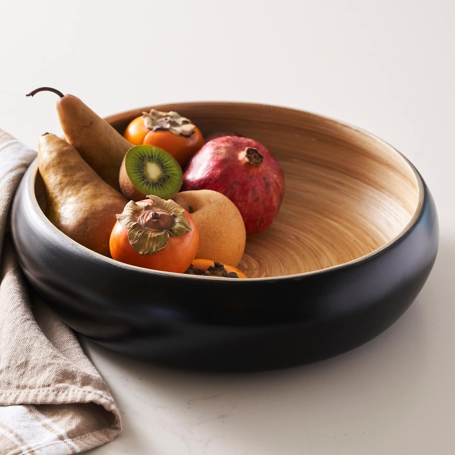 Fruit Bowl For Kitchen Counter, Decorative Bowl, Large Serving Bowl Or Fruit Basket For Kitchen
