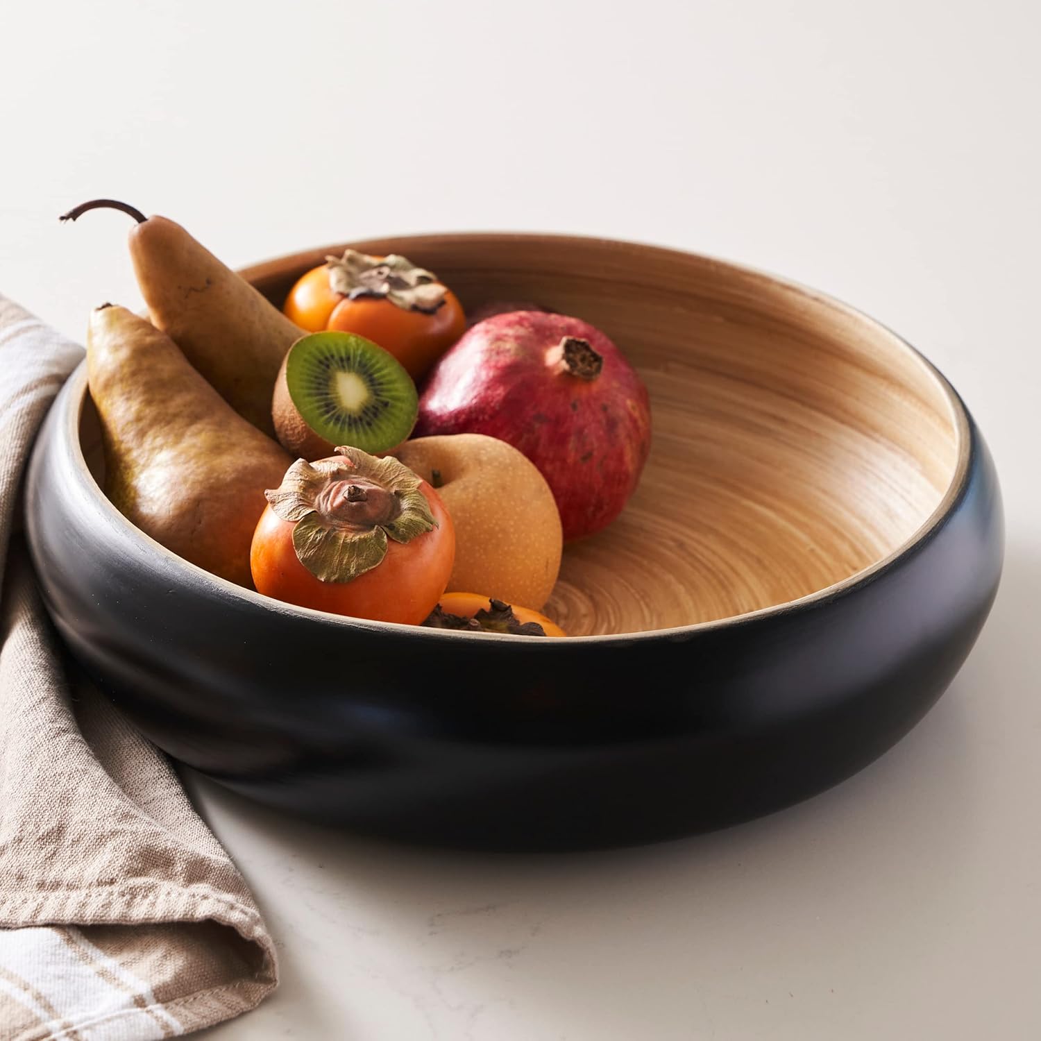 Fruit Bowl For Kitchen Counter, Decorative Bowl, Large Serving Bowl Or Fruit Basket For Kitchen