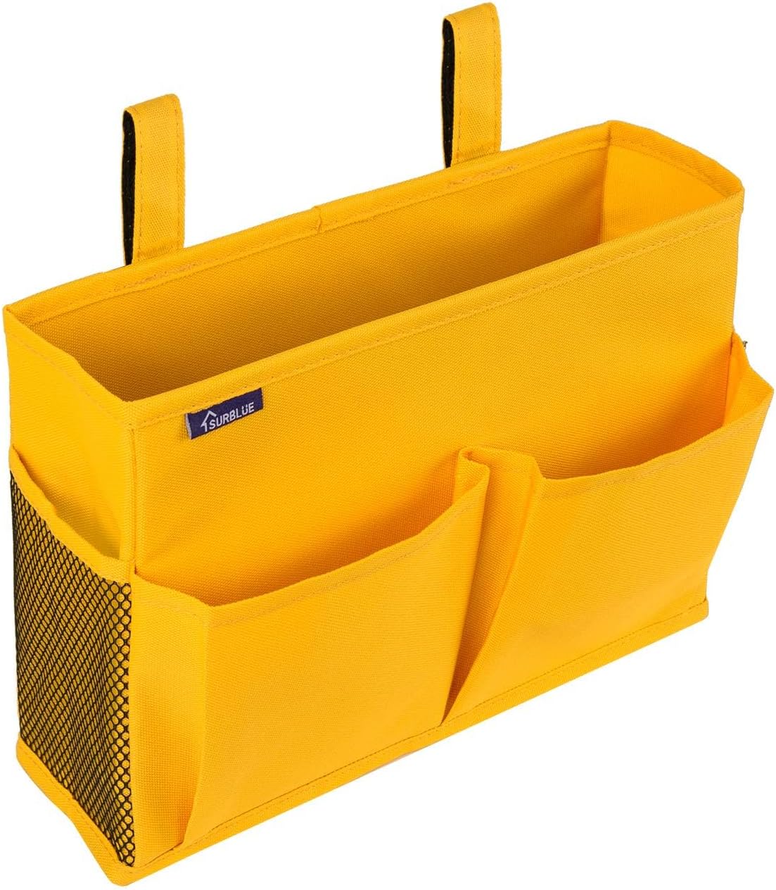 Surblue Bedside Caddy Hanging Bed Organizer Storage Bag Pocket for Bunk and Hospital Beds, College