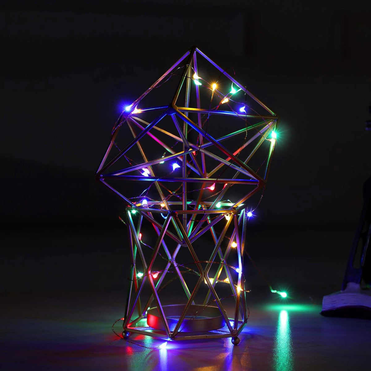 Led Fairy Lights Battery Operated, 1 Pack Mini Battery Powered Copper Wire Starry Fairy Lights for