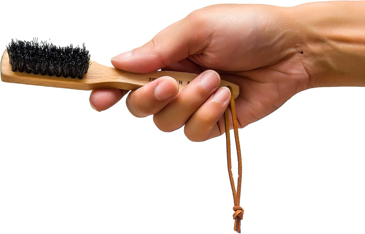 Premium Stain Removal Brush - Small Wood Stain Remover for Scrubbing Stains from Furniture, Fabric