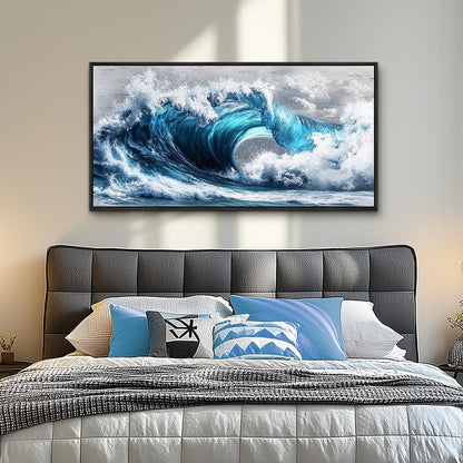 PHAOHUAXM Large Canvas Wall Art For Living Room Wall Decor For Bedroom Ocean Inspiration Wall
