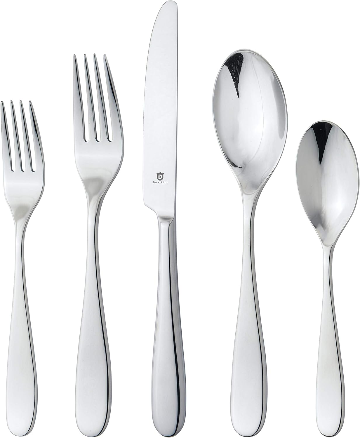 Silverware Set for 4 – 18/10 Stainless Steel Flatware, Mirror Finish, Dishwasher Safe, Heavy-Duty