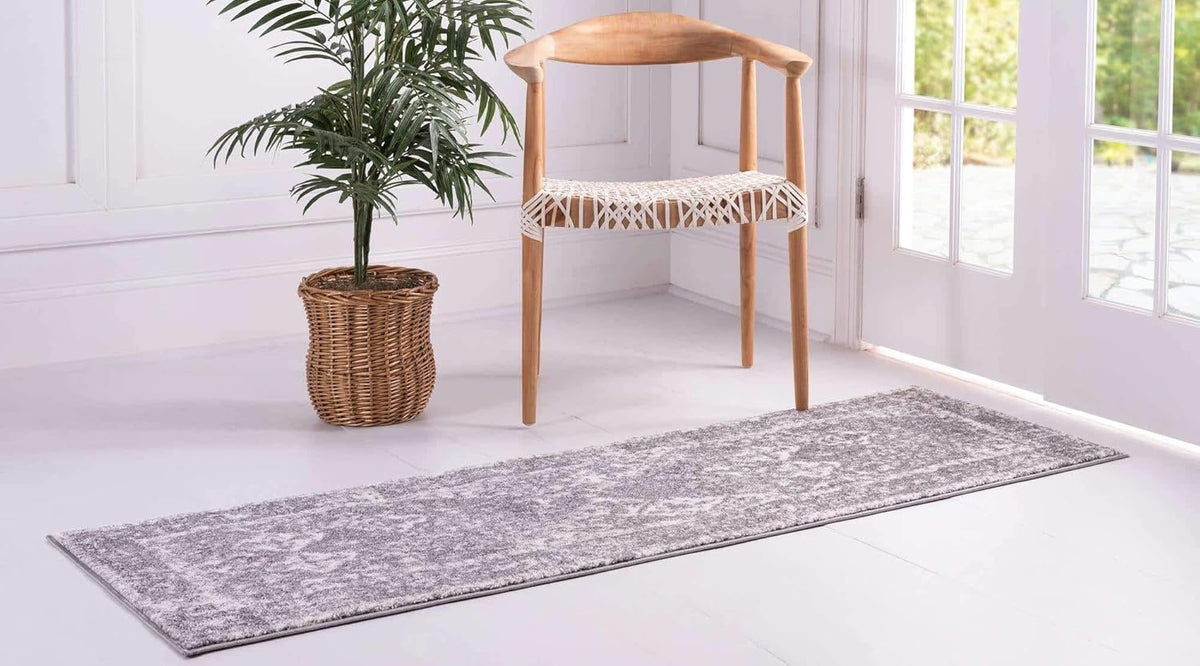Unique Loom Rosso Collection Vintage, Traditional, Bohemian, Geometric, Distressed, Southwestern