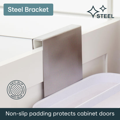 YouCopia DoorStash Dishwasher Pod Holder, Cabinet Door Storage Container