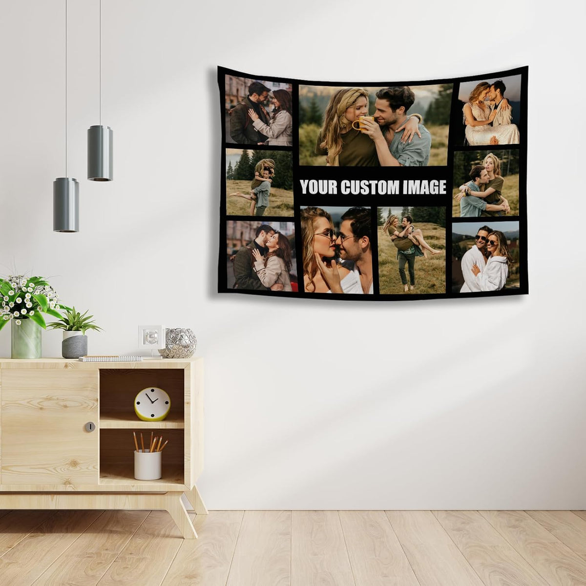 Custom Tapestry For Wall Bedroom Custom Backdrop Personalized Image Text Photo Customized Funny
