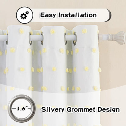 MYSKY HOME 100% Blackout Curtains for Kids Bedroom Thermal Insulated 95 Inch Length Nursery
