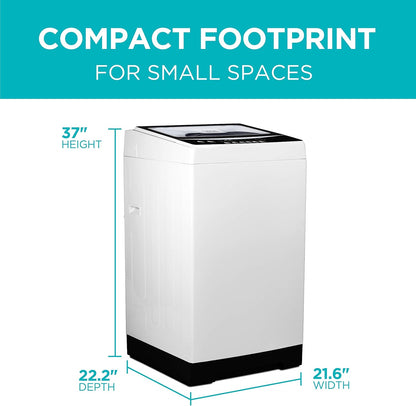 BLACK+DECKER Small Portable Washer, Washing Machine for Household Use, Portable Washer 2.0 Cu. Ft.