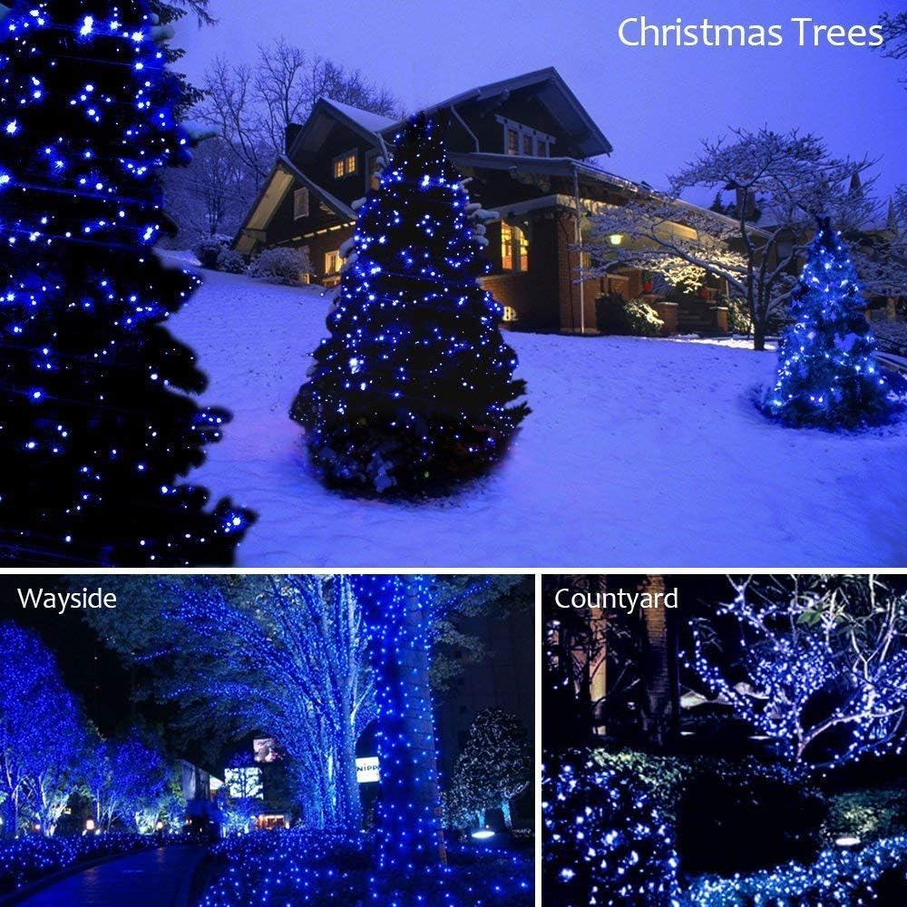 33FT 100 LEDs String Lights Waterproof Fairy Lights 8 Modes with Memory 30V UL Certified Power