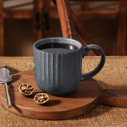 famiware Coffee Mugs Set of 6, Starlight 11 oz Mug Cup Set with Handle for Coffee, Tea, Cocoa, Milk
