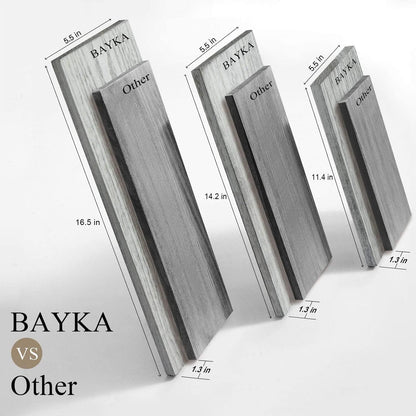 BAYKA Wall Shelves for Bedroom Decor, Floating Wall Shelves for Living Room Kitchen Storage, Wall