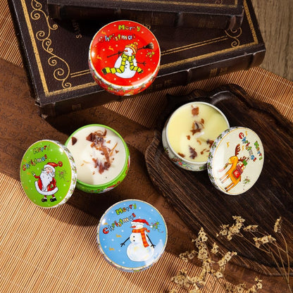 Christmas Scented Candle Set ??Holiday Soy Wax Aromatherapy Candles for Home Décor, Winter