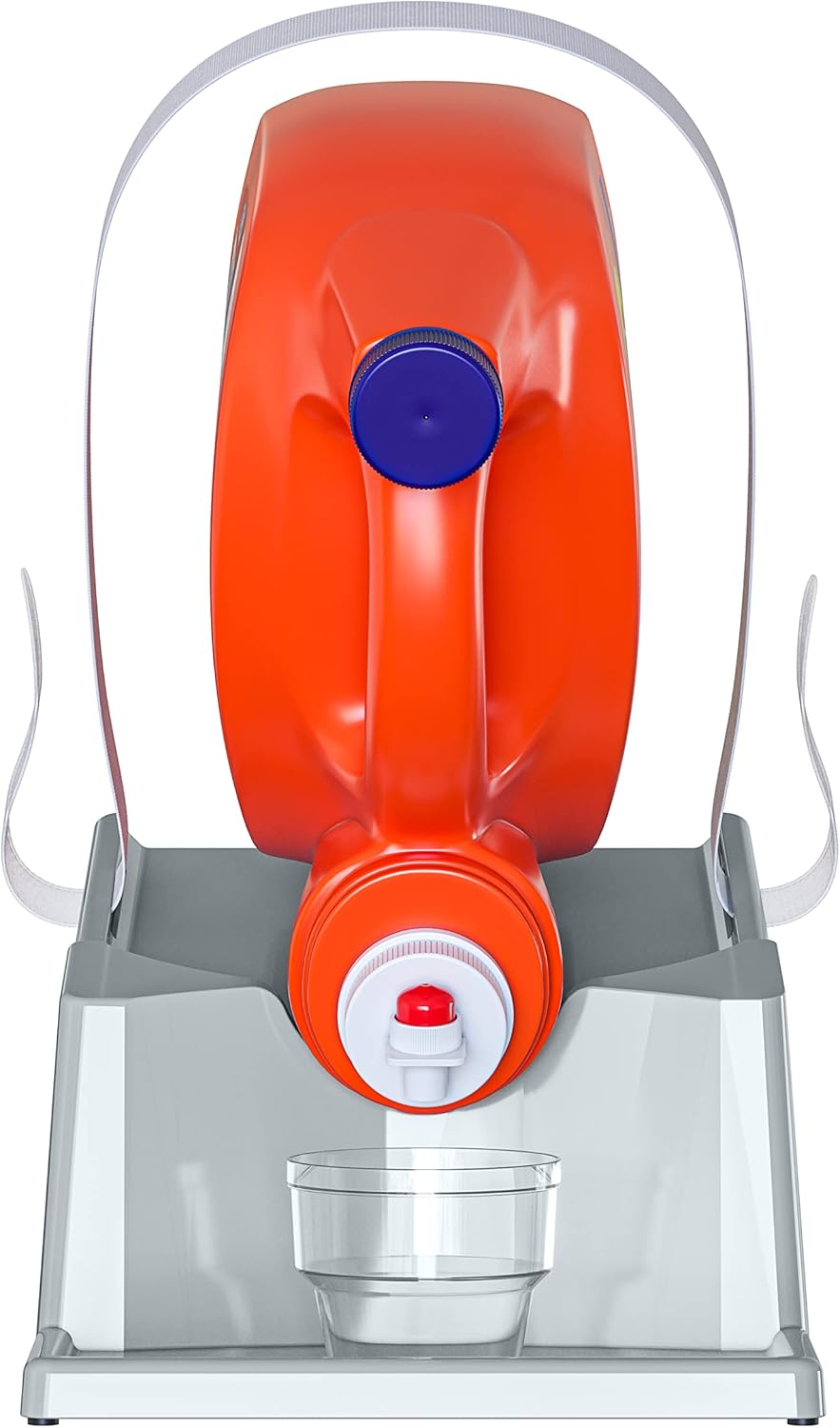 TidyFriend Liquid Laundry Detergent Holder Stand with Drip Tray & Rubber-Grip Feet, Stand for