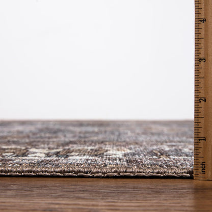 Keen Home Design 8x10 Rug - Machine Washable Area Rug with Non-Slip Backing, Ideal for Living Room
