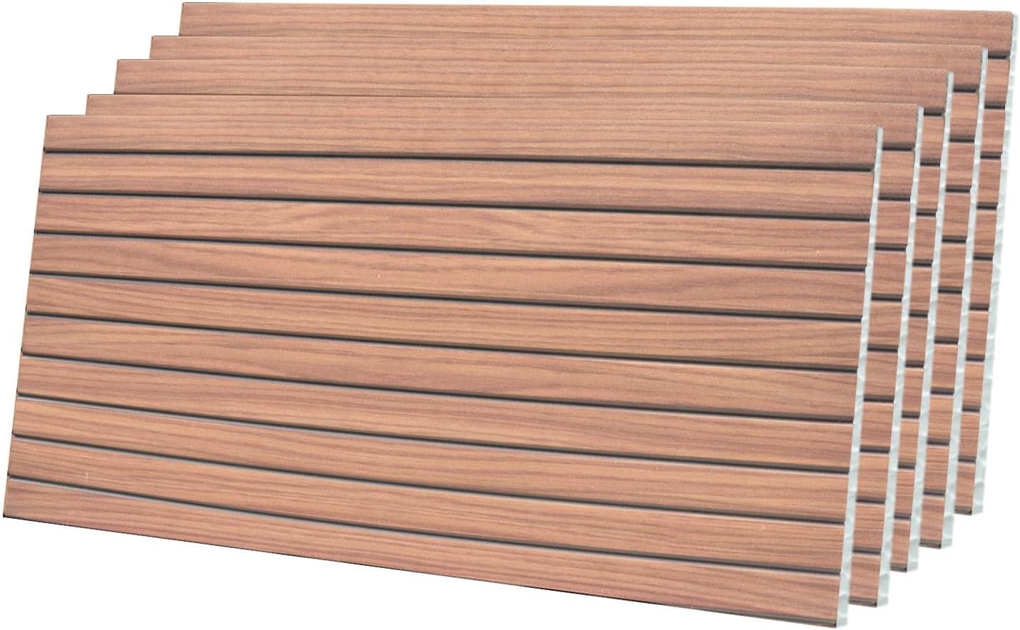 IZODEKOR 3D Wood Effect Wall Panels - Faux Wood Paneling for Living Room, Kitchen, Bathroom and